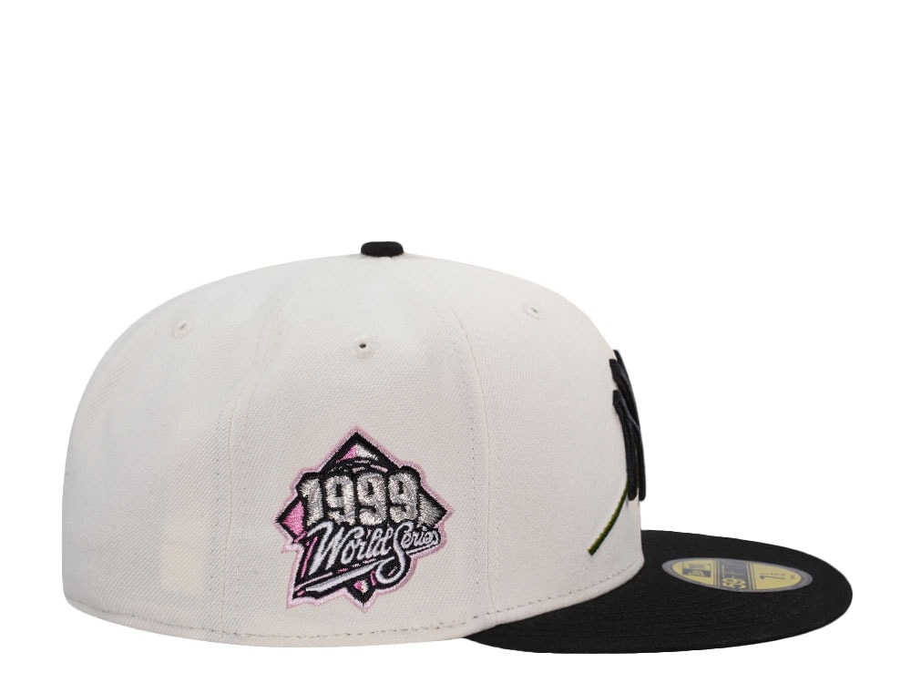 New Era New York Yankees World Series 1999 Chrome Rose Two Tone Edition 59Fifty Fitted Cap