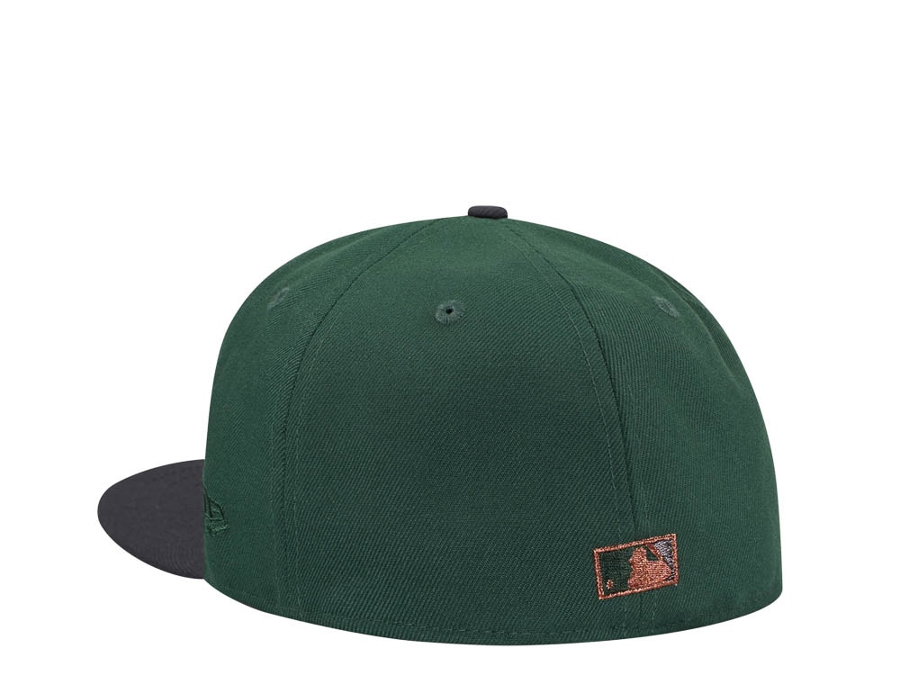 New Era Texas Rangers 40th Anniversary Pine Copper Two Tone Edition 59Fifty Fitted Cap