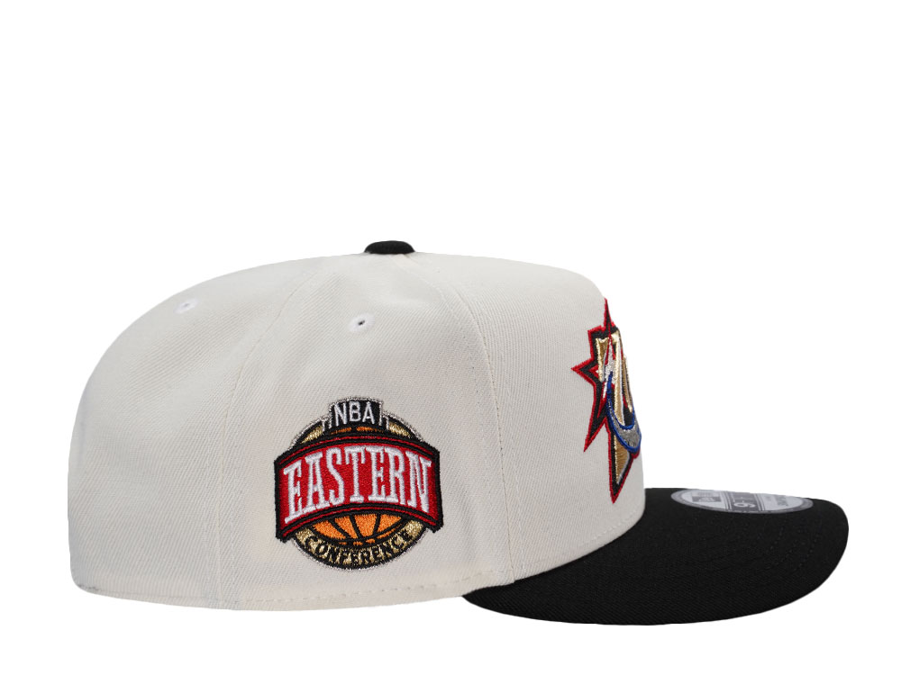 New Era Philadelphia 76ers NBA Eastern Conference Chrome Two Tone Edition 9Fifty A Frame Snapback Cap