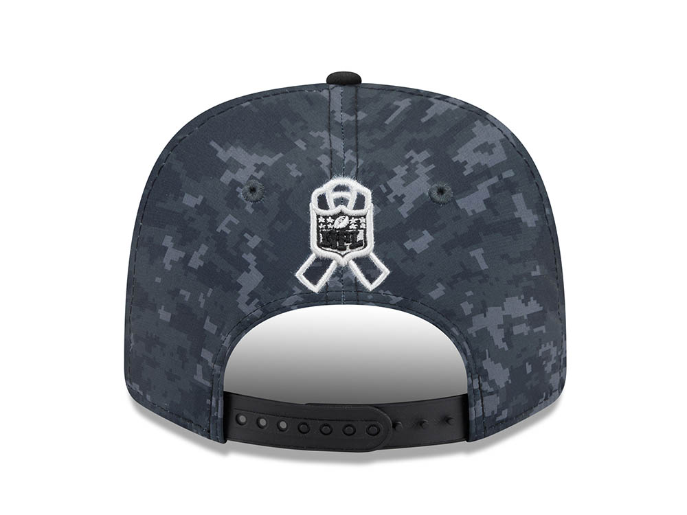 New Era Philadelphia Eagles NFL Salute to Service 2026 Digi Camo Black 9Seventy Stretch Snapback Cap
