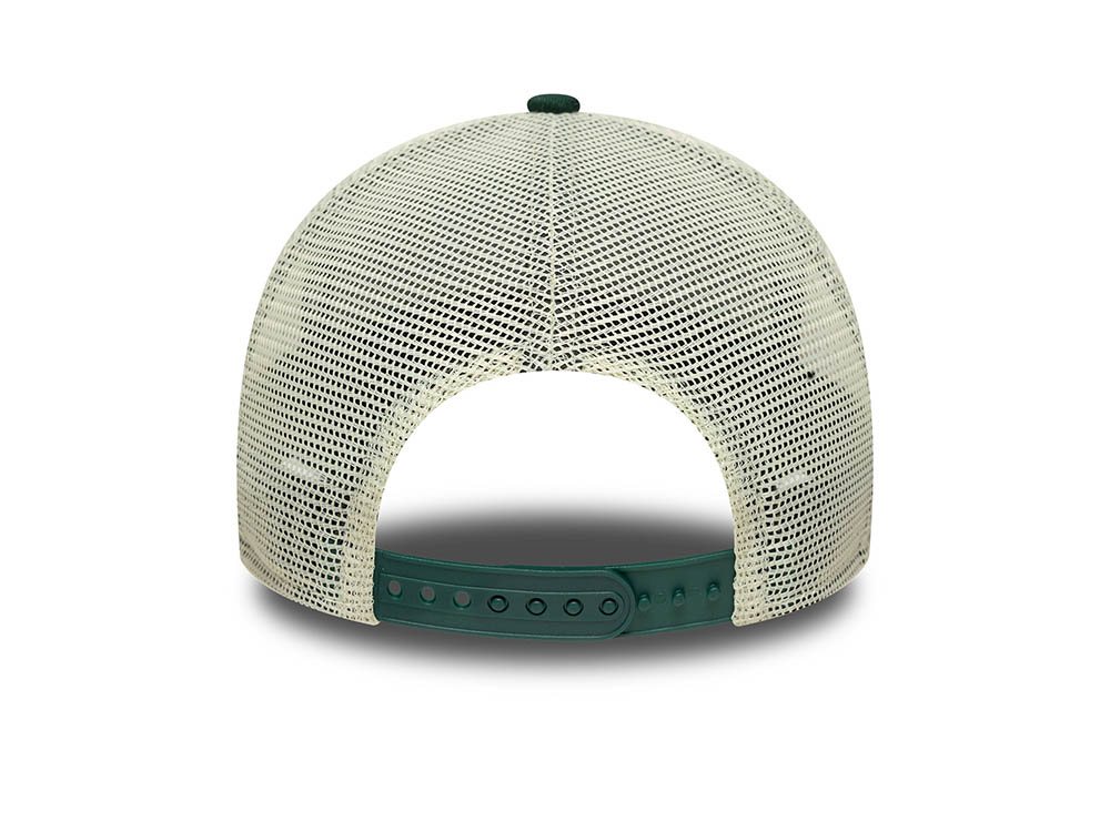 New Era Oakland Athletics Patch Dark Green 9Forty A Frame Trucker Snapback Cap