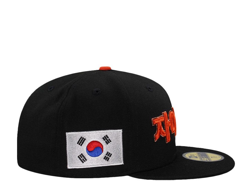 New Era San Francisco Giants Korean Heritage Black Prime Edition 59Fifty Fitted Cap