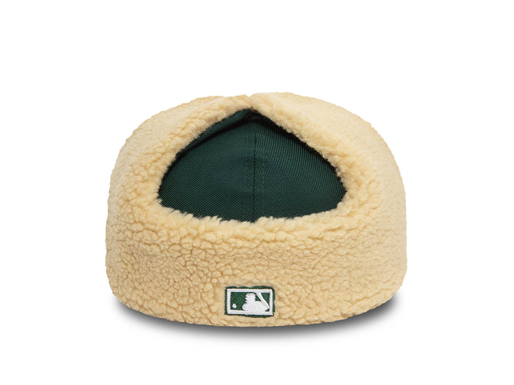 New Era Oakland Athletics World Series Edition Green 59Fifty Dogear Fitted Cap