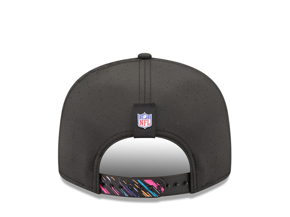 New Era Los Angeles Rams Crucial Catch 2026 Black Edition 9Fifty Split Panel Snapback Cap