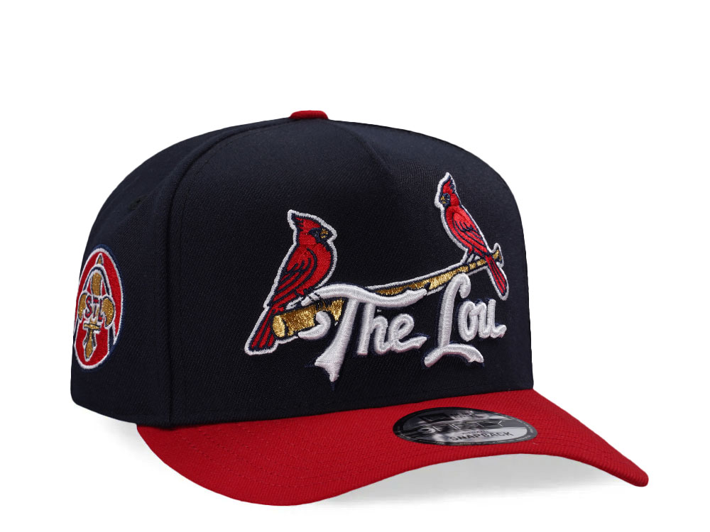 New Era St. Louis Cardinals City Connect Navy Two Tone Edition 9Fifty A Frame Snapback Cap