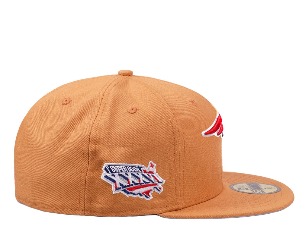 New Era New England Patriots Super Bowl XXXVI Golden Memories Collection 59Fifty Fitted Cap