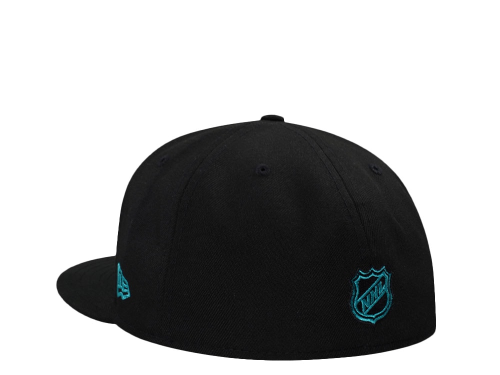 New Era New York Islanders 50th Anniversary Black Metallic Prime Edition 59Fifty Fitted Cap