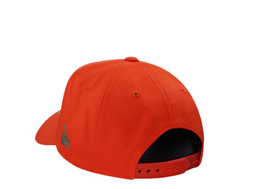 New Era Anaheim Ducks 10th Anniversary Orange Prime Edition 9Forty A Frame Snapback Cap