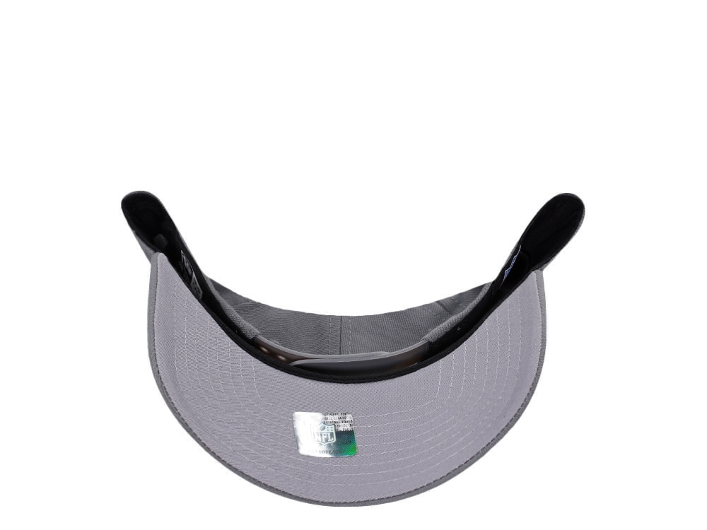 New Era Detroit Lions 90 Seasons Gray Prime Edition 9Forty A Frame Snapback Cap