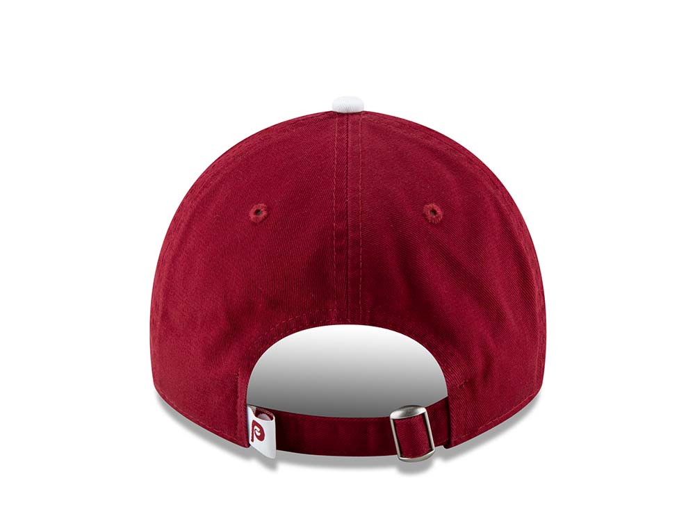 New Era Philadelphia Phillies Maroon Core Classic 9Twenty Strapback Cap