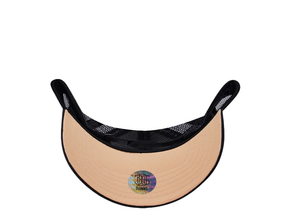 Djinns HFT Do Nothing Club Sloth Black Trucker Snapback Cap