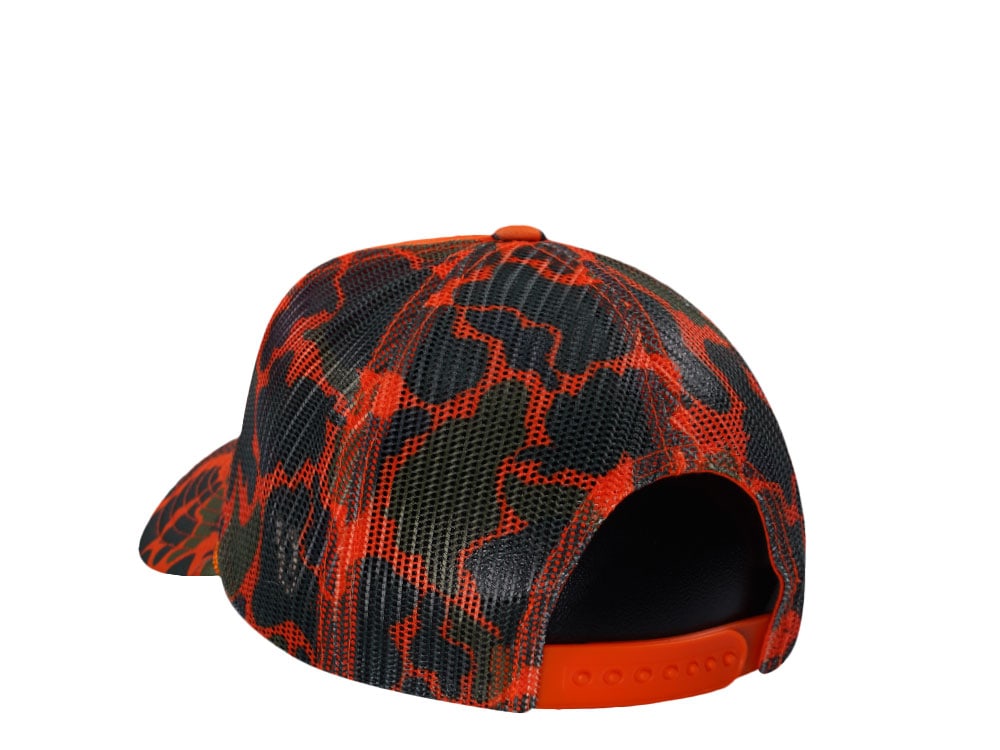 American Needle Coors Mallard Foamy Orange Trucker Snapback Cap