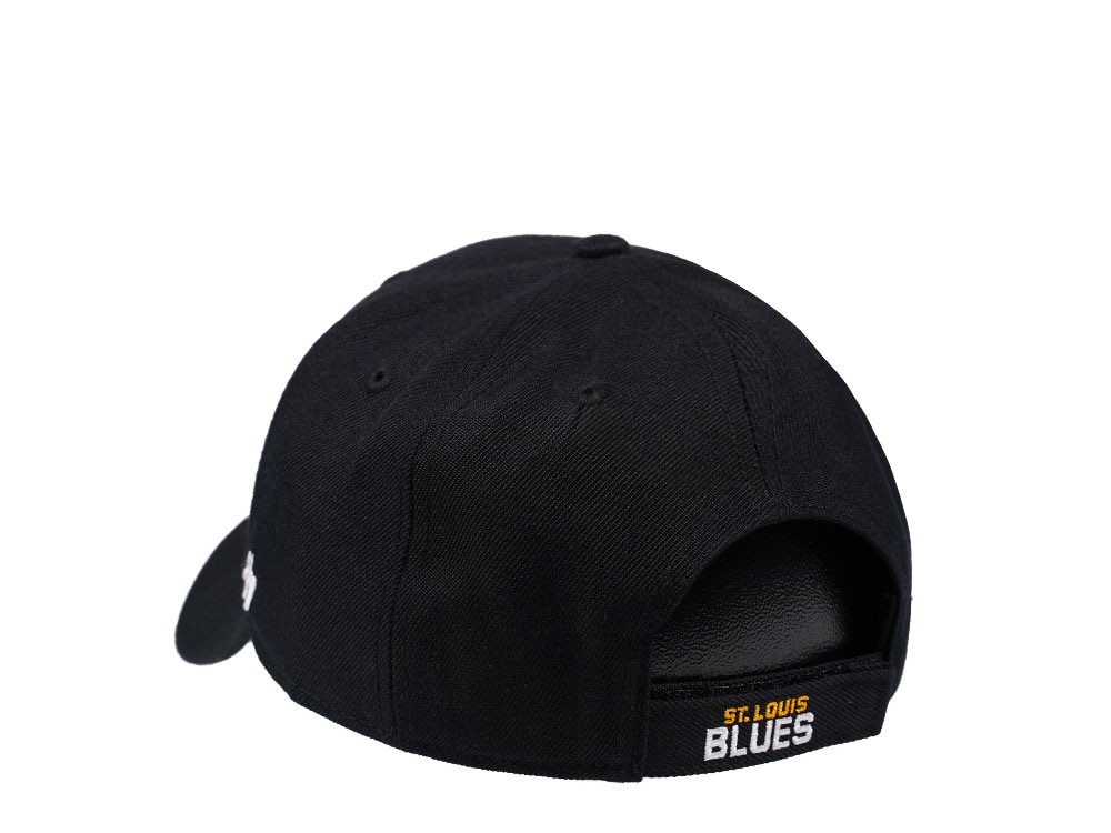 47Brand St. Louis Blues Classic Black Strapback Cap