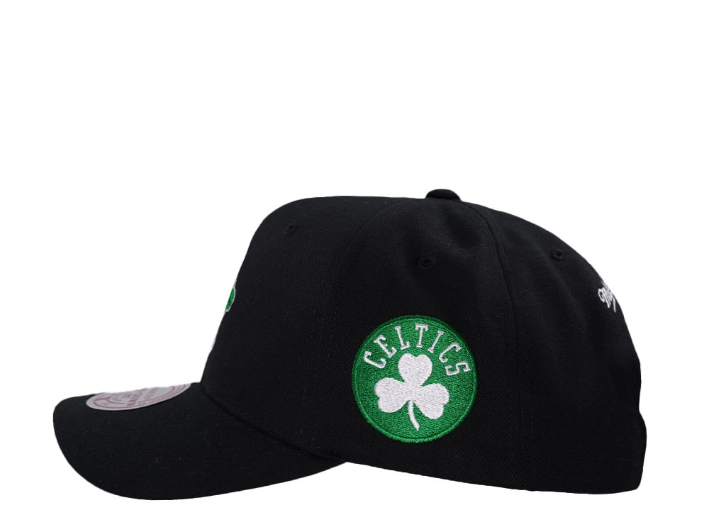 Mitchell & Ness Boston Celtics Pro Crown Fit Black Snapback Cap