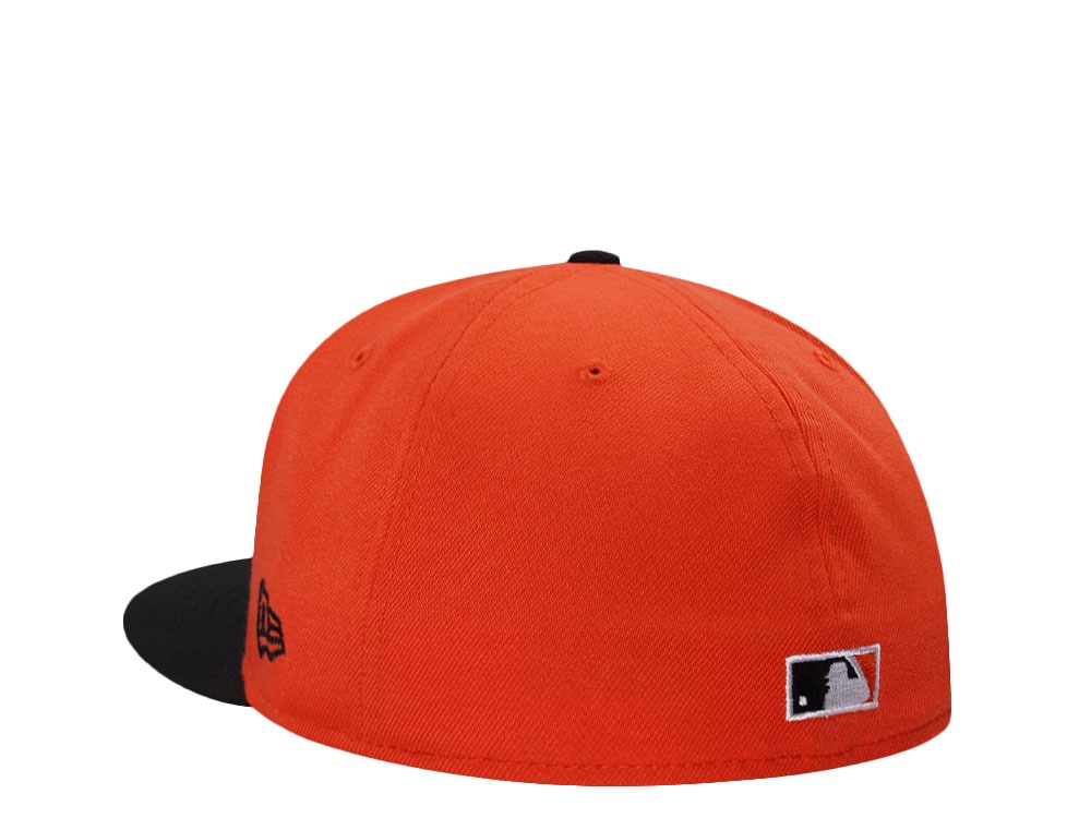 New Era Baltimore Orioles 30th Anniversary Orange Two Tone Edition 59Fifty Fitted Cap