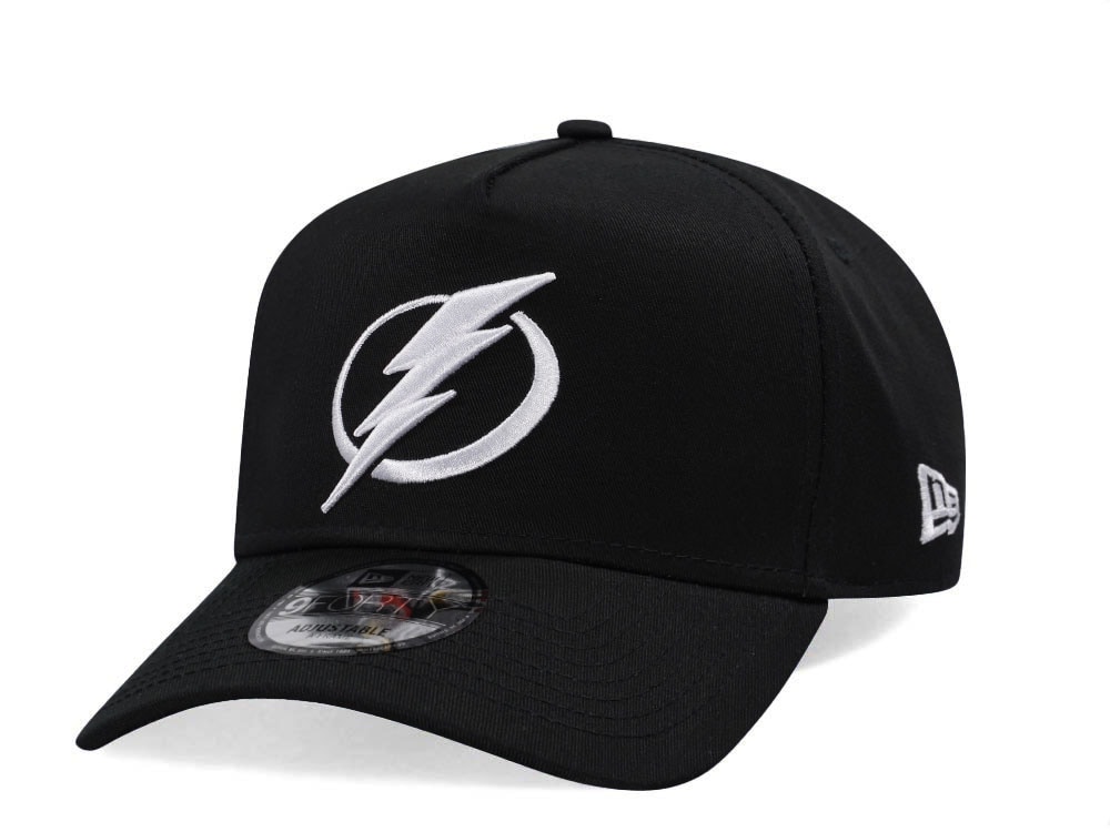 New Era Tampa Bay Lightning NHL Injection 2024 Black 9Forty A Frame Snapback Cap