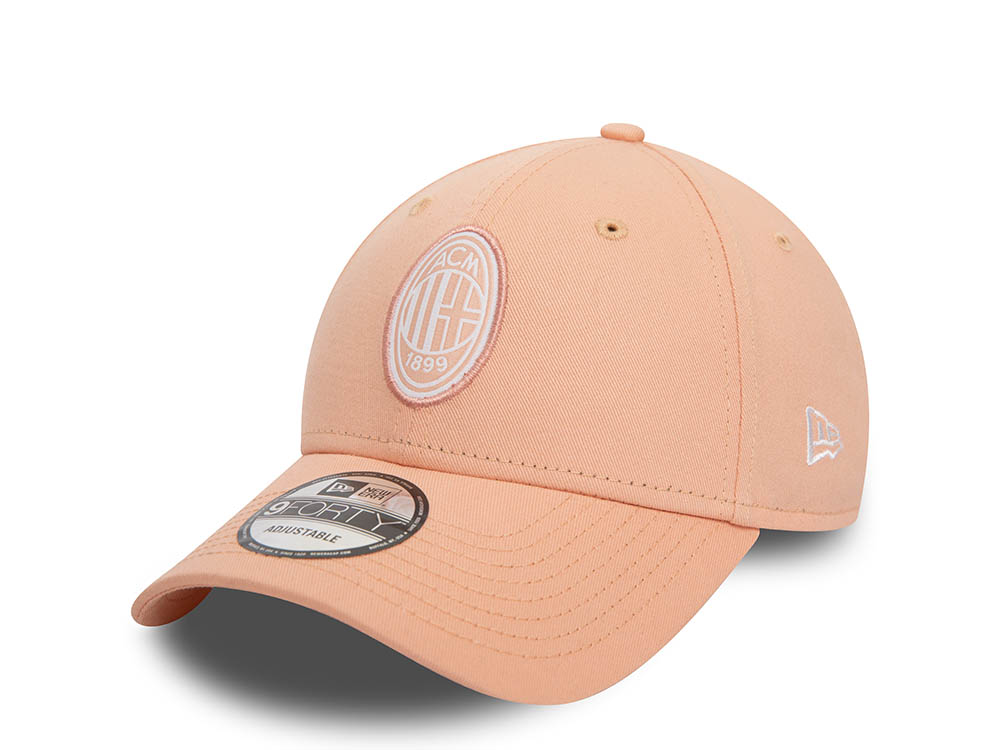 New Era AC Milan Pink Seasonal 9Forty Strapback Cap