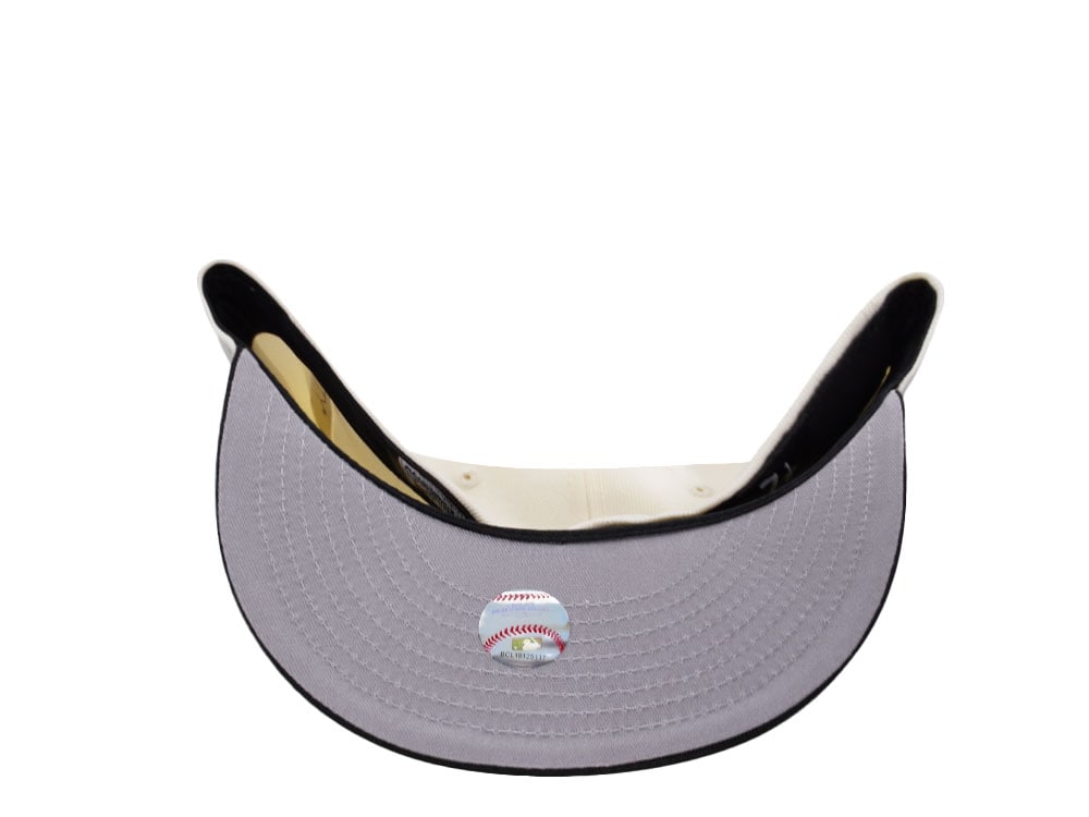 New Era Los Angeles Dodgers 40th Anniversary Metallic Chrome Two Tone Edition 59Fifty Fitted Cap