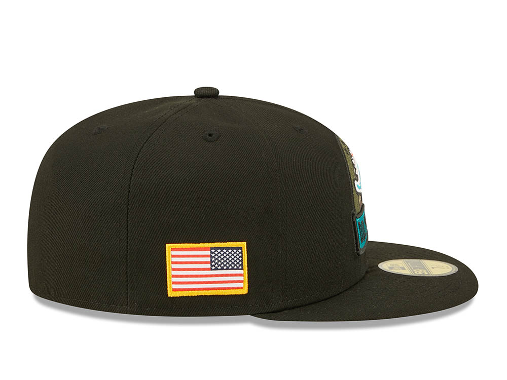 New Era Miami Dolphins Salute to Service 2022 Fitted 59Fifty Cap