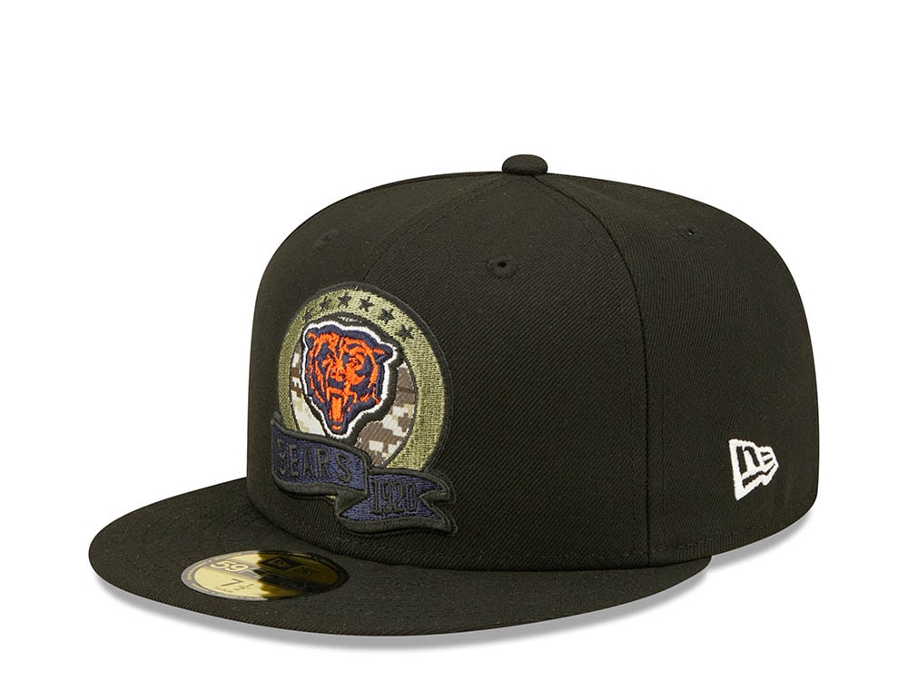 New Era Chicago Bears Salute to Service 2022 Fitted 59Fifty Cap