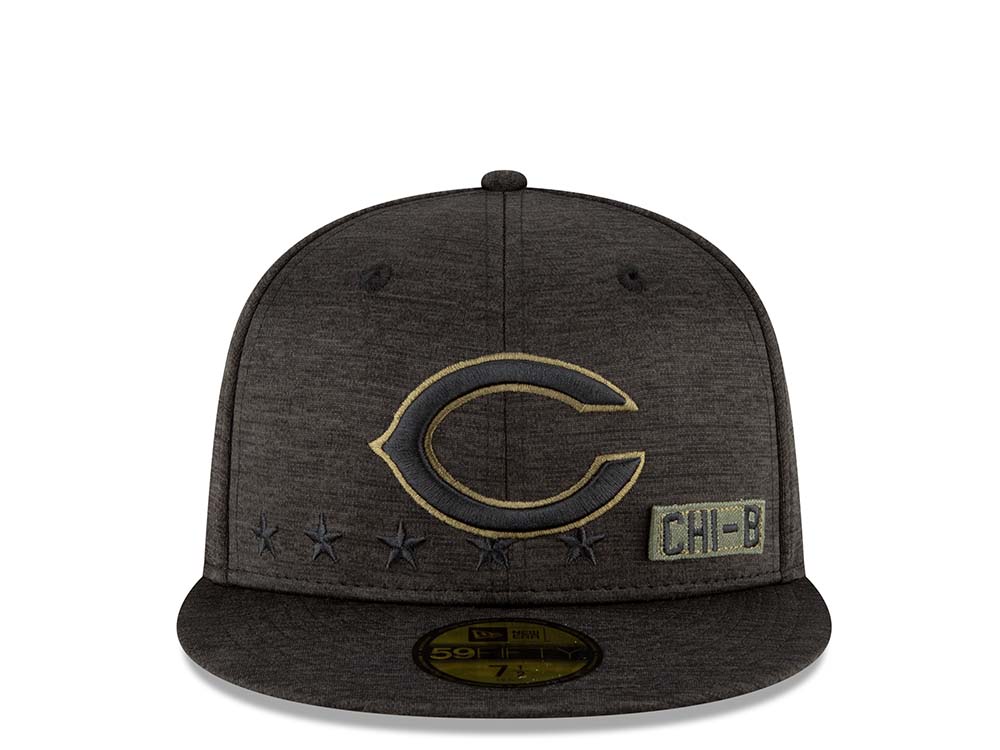 New Era Chicago Bears Salute to Service 2020 Fitted 59Fifty Cap