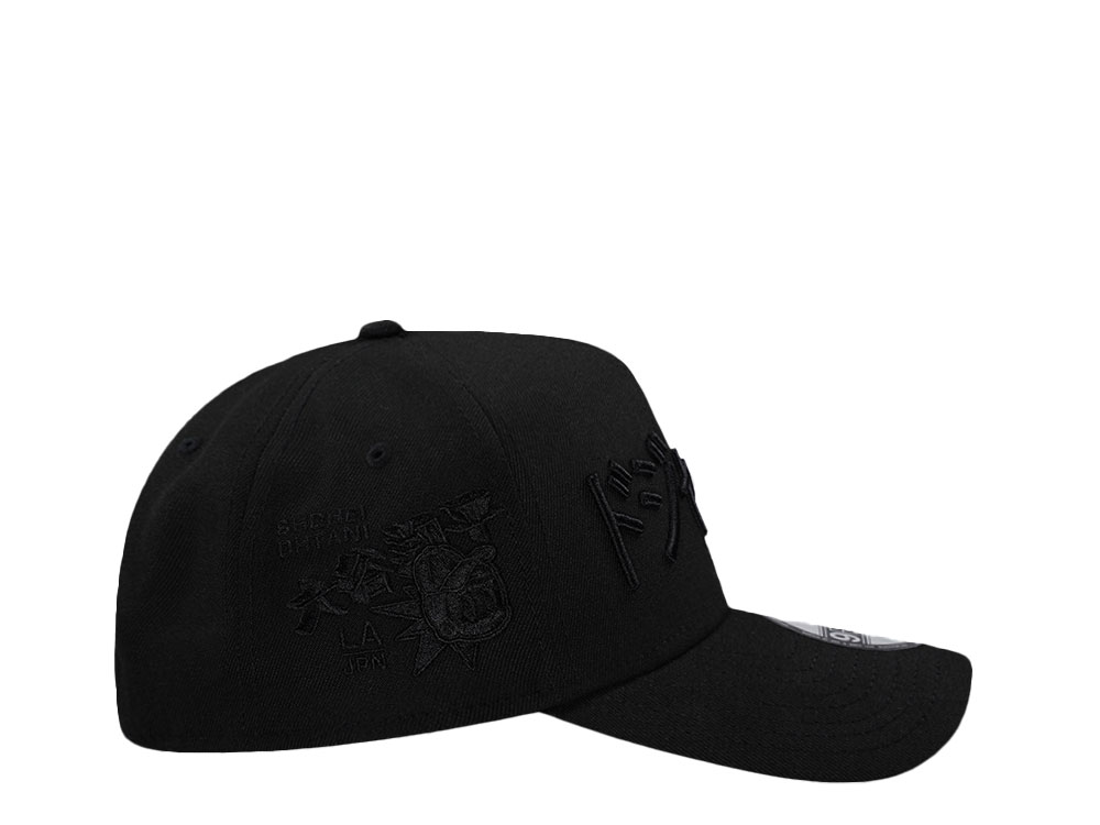 New Era Los Angeles Dodgers Ohtani Black Out Pink Edition 9Forty A Frame Snapback Cap