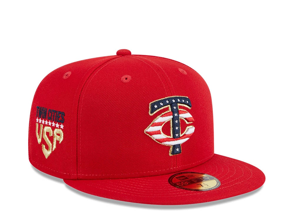 New Era Minnesota Twins 4th of July 23 59Fifty Fitted Cap