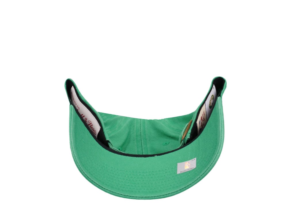 Mitchell & Ness Boston Celtics Golden Hour Glaze Green Dadhat Strapback Cap