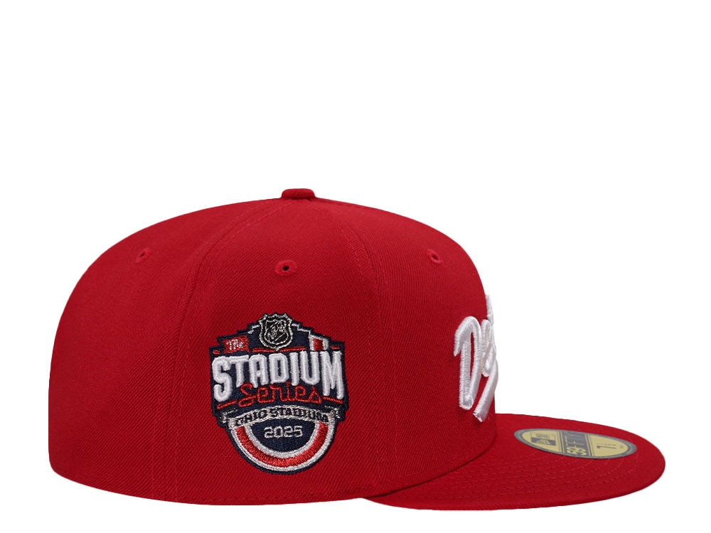 New Era Detroit Red Wings Stadium Series 2025 Red Prime Edition 59Fifty Fitted Cap