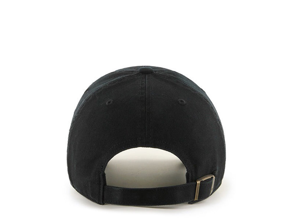 47Brand Chicago White Sox Black on Black Clean up Strapback Cap