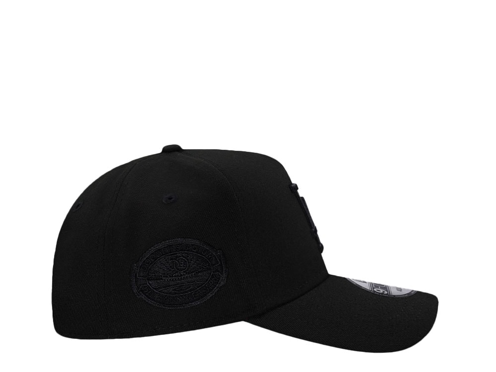 New Era Los Angeles Dodgers 40th Anniversary Black Out Red Edition 9Forty A Frame Snapback Cap