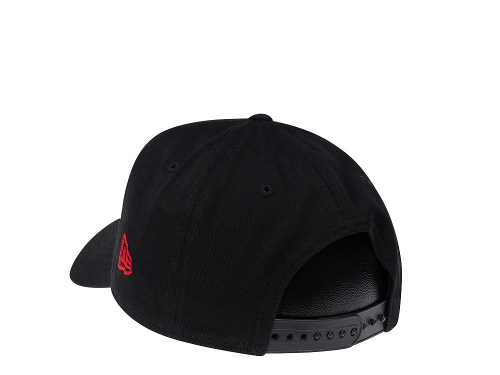 New Era Philadelphia Phillies Black 9Forty A Frame Snapback Cap