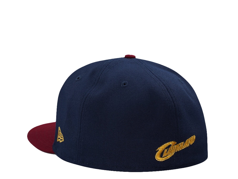 New Era Cleveland Cavaliers Inaugural Season 1970 Navy Two Tone Edition 59Fifty Fitted Cap