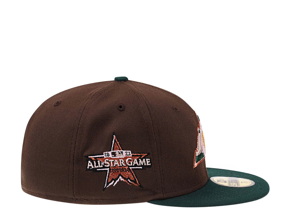 New Era Colorado Rockies All Star Game 2021 Forrest Pink Edition 59Fifty Fitted Cap