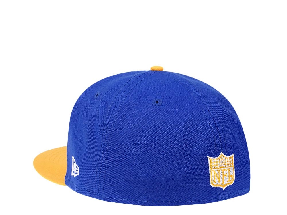 New Era Los Angeles Rams Two Tone Throwback Edition 59Fifty Fitted Cap