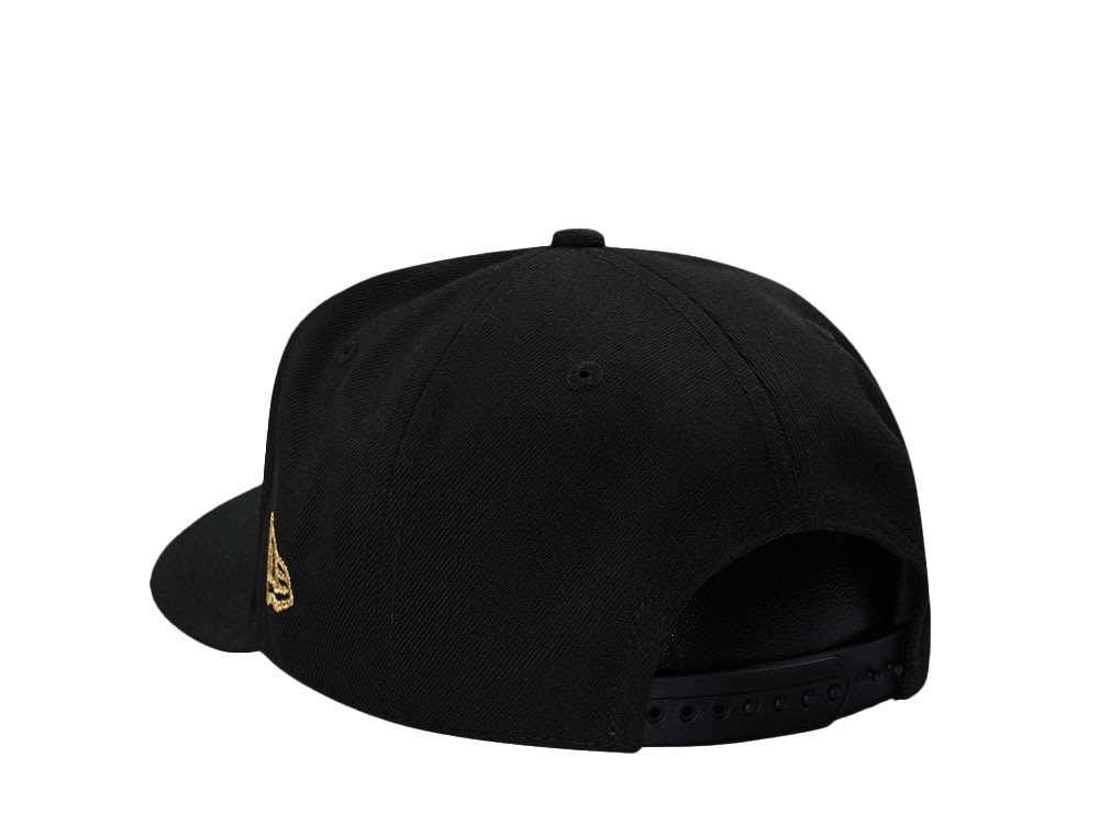 New Era New Orleans Saints Black Classic Edition 9Fifty A Frame Snapback Cap