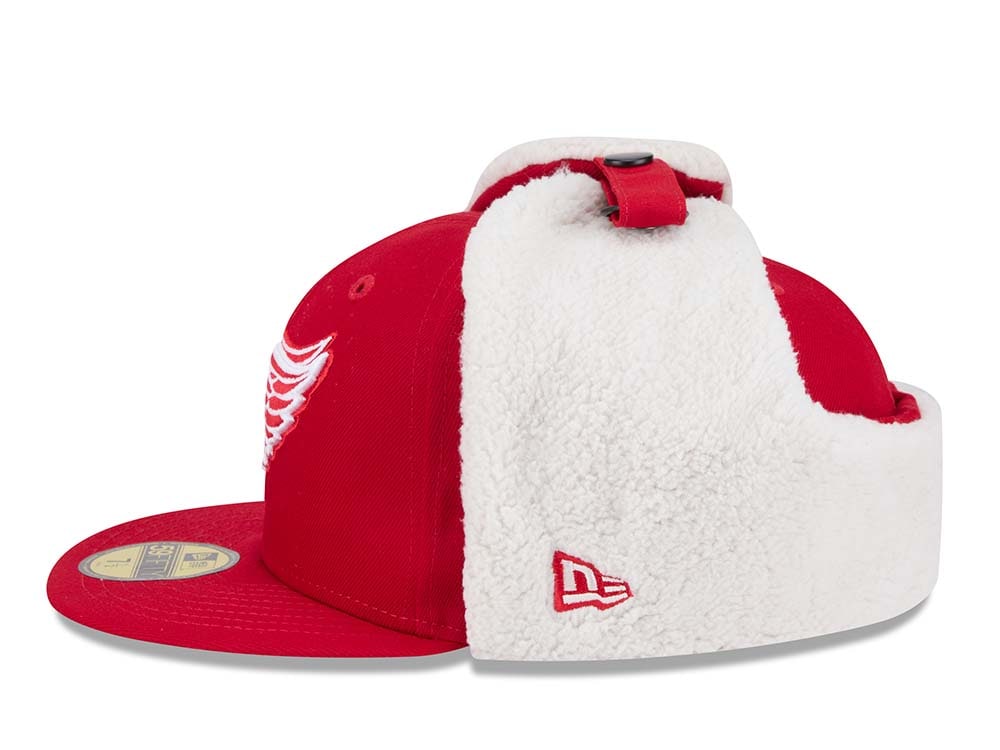 New Era Detroit Red Wings Classic Red 59Fifty Dogear Fitted Cap