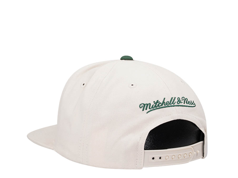 Mitchell & Ness Seattle Supersonics Reframe Retro Off White Snapback Cap