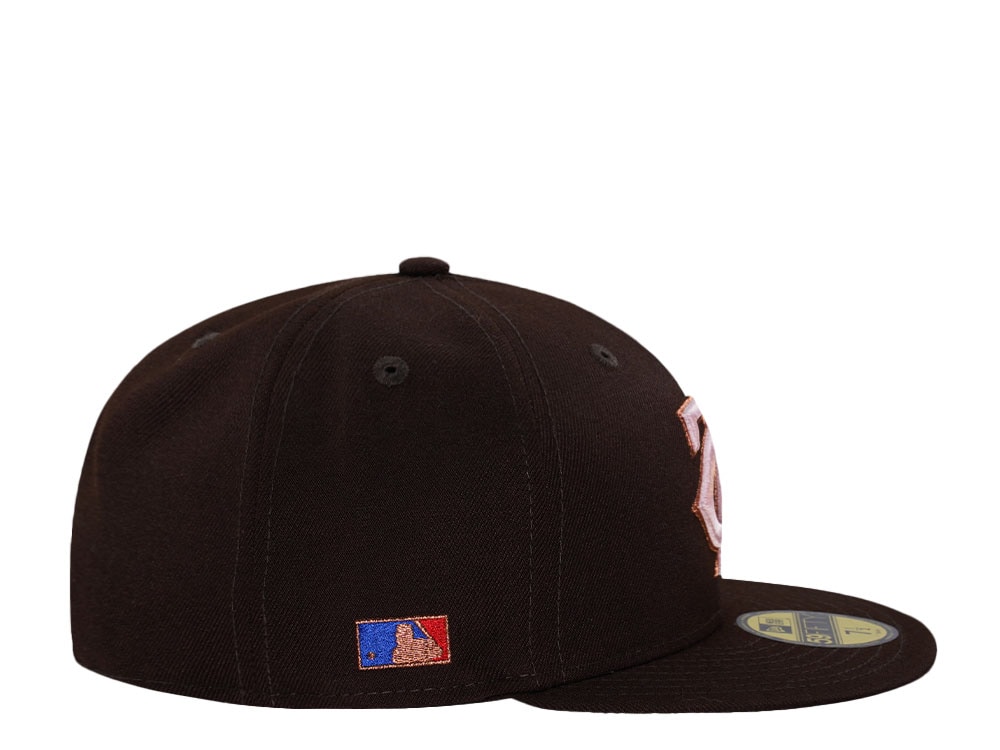 New Era Minnesota Twins Burnt Copper Pink Edition 59Fifty Fitted Cap
