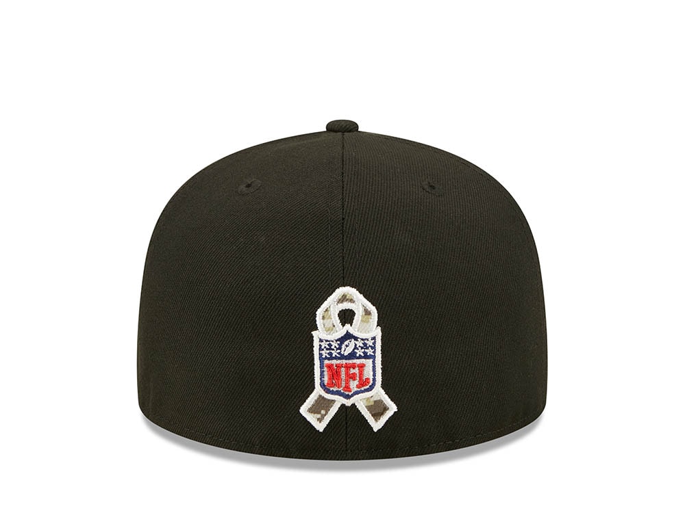 New Era Carolina Panthers Salute to Service 2022 Fitted 59Fifty Cap