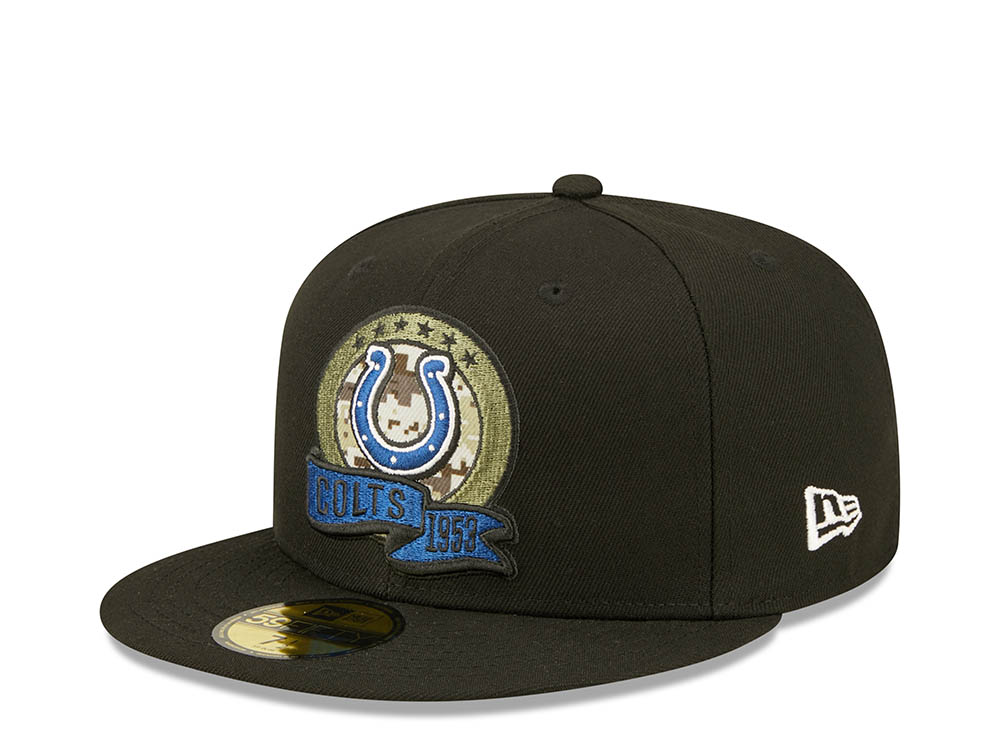 New Era Indianapolis Colts Salute to Service 2022 Fitted 59Fifty Cap