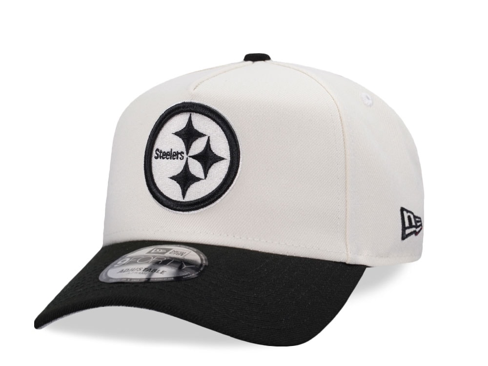 New Era Pittsburgh Steelers Chrome Edition 9Forty A Frame Snapback Cap
