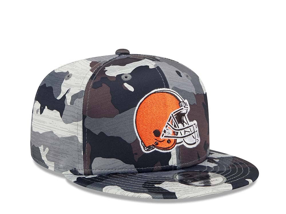 New Era Cleveland Browns NFL Training Camp 22 Camo 9Fifty Snapback Cap