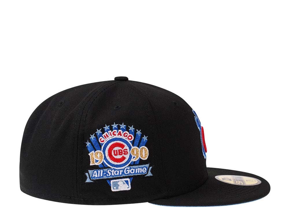 New Era Chicago Cubs All Star Game 1990 Glacier Blue Prime Edition 59Fifty Fitted Cap