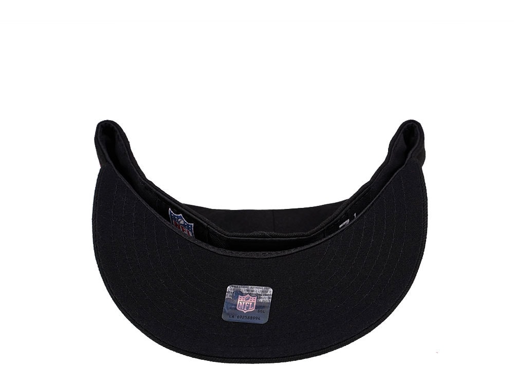 New Era Buffalo Bills Black on Black Edition 59Fifty Fitted Cap