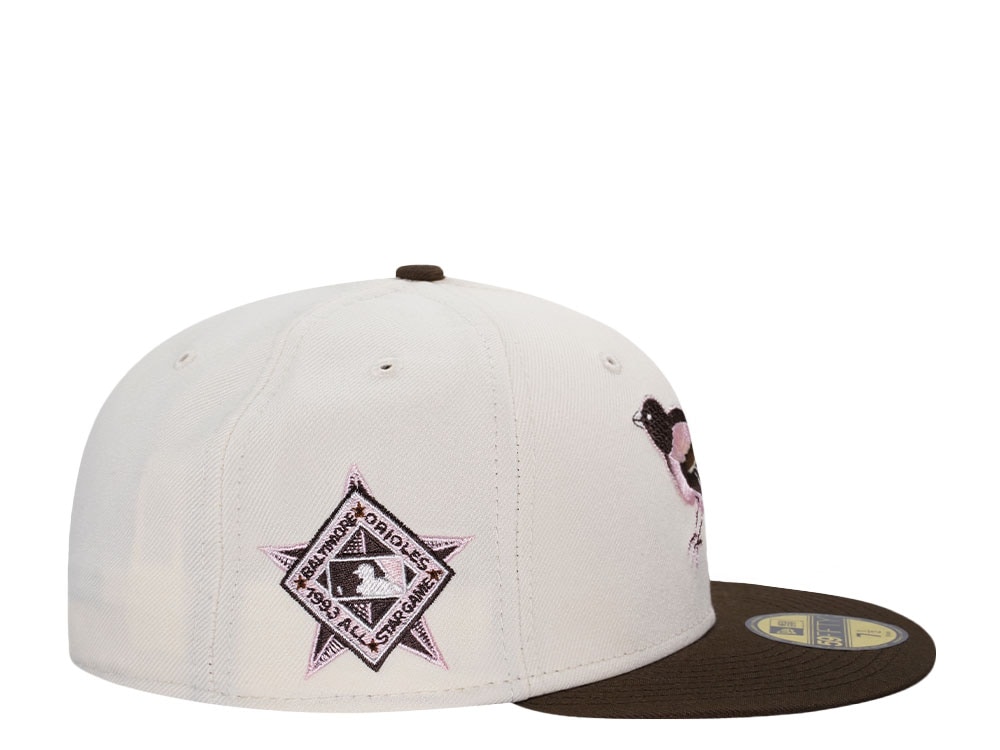 New Era Baltimore Orioles All Star Game 1993 Chrome Two Tone Edition 59Fifty Fitted Cap