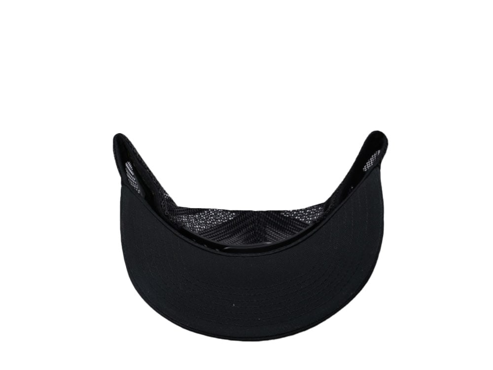 John Deere Quality Farm Black Trucker Snapback Cap