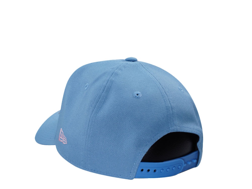 New Era Anaheim Angels 35th Anniversary Sky Pink Prime Edition 9Forty A Frame Snapback Cap