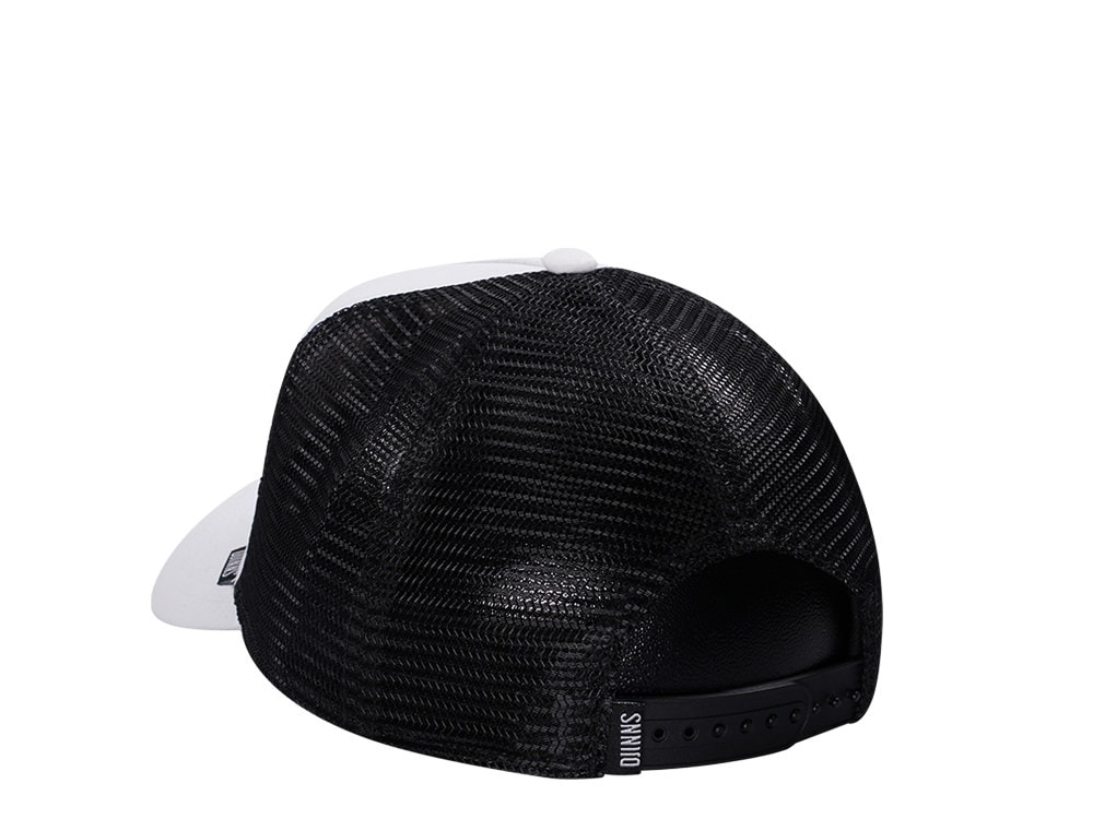 Djinns Jersey Patch White Trucker Snapback Cap
