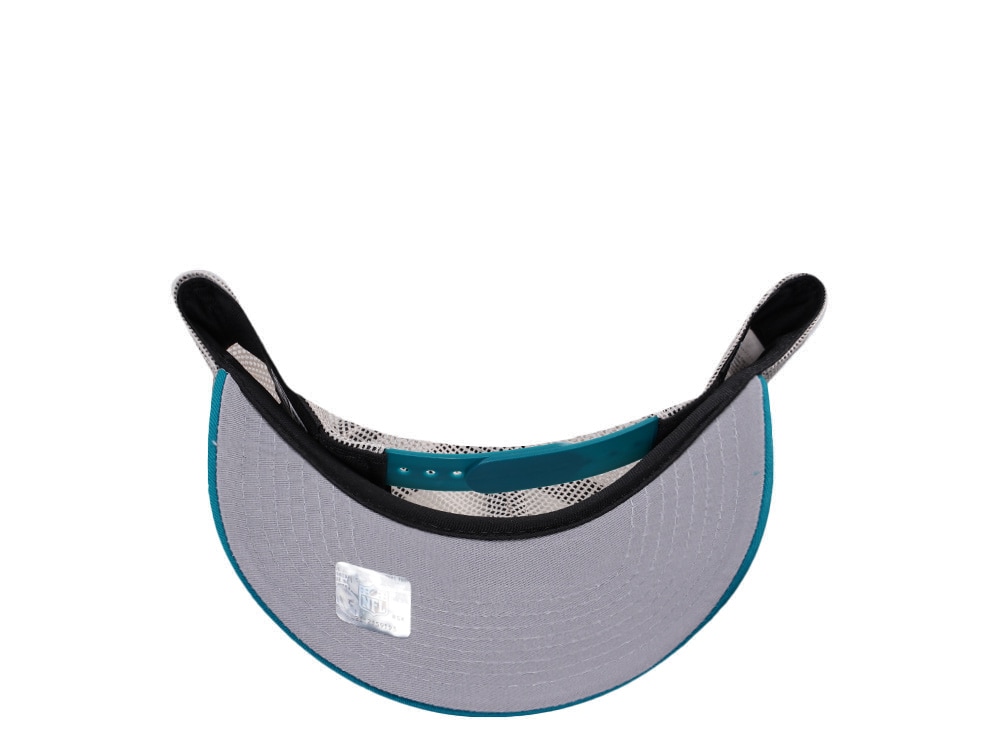 New Era Miami Marlins Pro Bowl Two Tone Trucker 9Forty A Frame Snapback Cap